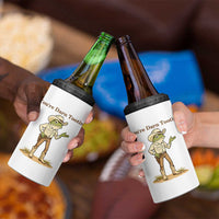 You're Darn Tootin 4 in 1 Can Cooler Tumbler Funny Cowboy Frog Meme