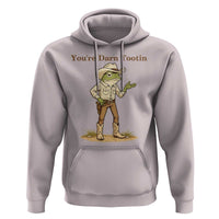 You're Darn Tootin Hoodie Funny Cowboy Frog Meme