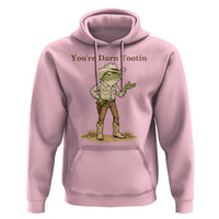 You're Darn Tootin Hoodie Funny Cowboy Frog Meme