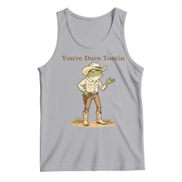 You're Darn Tootin Tank Top Funny Cowboy Frog Meme