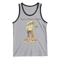 You're Darn Tootin Tank Top Funny Cowboy Frog Meme