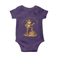 You're Darn Tootin Baby Onesie Funny Cowboy Frog Sarcastic Meme