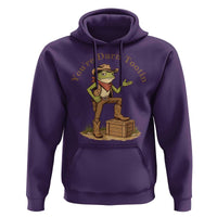 You're Darn Tootin Hoodie Funny Cowboy Frog Sarcastic Meme