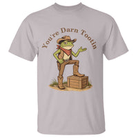 You're Darn Tootin T Shirt Funny Cowboy Frog Sarcastic Meme