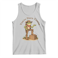 You're Darn Tootin Tank Top Funny Cowboy Frog Sarcastic Meme