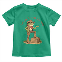 You're Darn Tootin Toddler T Shirt Funny Cowboy Frog Sarcastic Meme