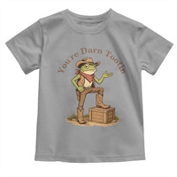 You're Darn Tootin Toddler T Shirt Funny Cowboy Frog Sarcastic Meme