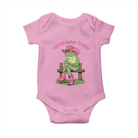 You're Darn Tootin Baby Onesie Funny Cowgirl Frog Sarcastic Meme