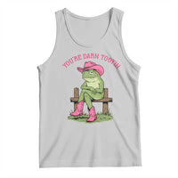 You're Darn Tootin Tank Top Funny Cowgirl Frog Sarcastic Meme