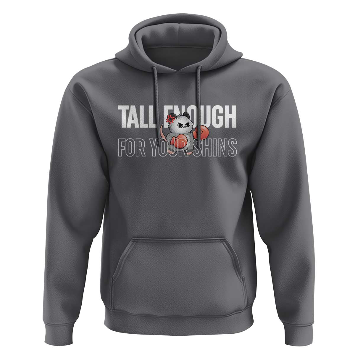 Tall Enough For Your Shins Hoodie Funny Possum Boxing Meme