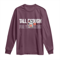 Tall Enough For Your Shins Long Sleeve Shirt Funny Possum Boxing Meme