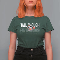 Tall Enough For Your Shins T Shirt For Women Funny Possum Boxing Meme