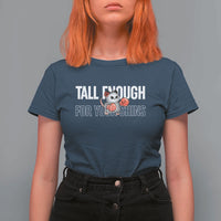 Tall Enough For Your Shins T Shirt For Women Funny Possum Boxing Meme
