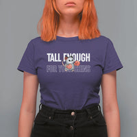 Tall Enough For Your Shins T Shirt For Women Funny Possum Boxing Meme