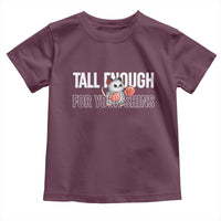 Tall Enough For Your Shins Toddler T Shirt Funny Possum Boxing Meme