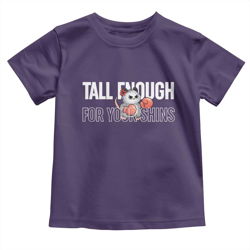 Tall Enough For Your Shins Toddler T Shirt Funny Possum Boxing Meme