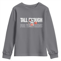 Tall Enough For Your Shins Youth Sweatshirt Funny Possum Boxing Meme