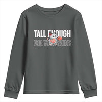 Tall Enough For Your Shins Youth Sweatshirt Funny Possum Boxing Meme