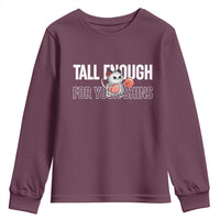 Tall Enough For Your Shins Youth Sweatshirt Funny Possum Boxing Meme
