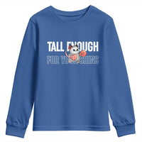 Tall Enough For Your Shins Youth Sweatshirt Funny Possum Boxing Meme