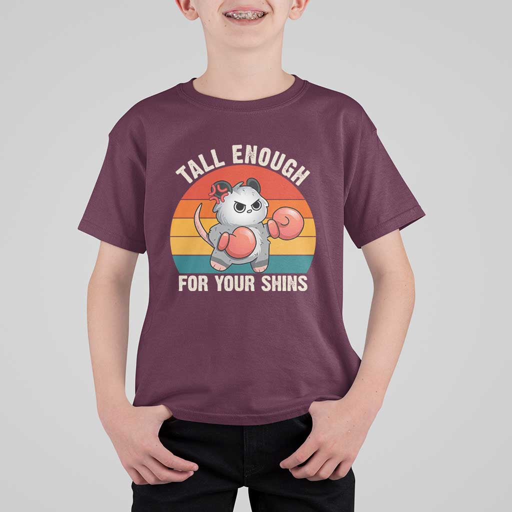 Tall Enough For Your Shins T Shirt For Kid Funny Possum Meme