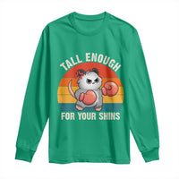 Tall Enough For Your Shins Long Sleeve Shirt Funny Possum Meme