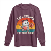 Tall Enough For Your Shins Long Sleeve Shirt Funny Possum Meme