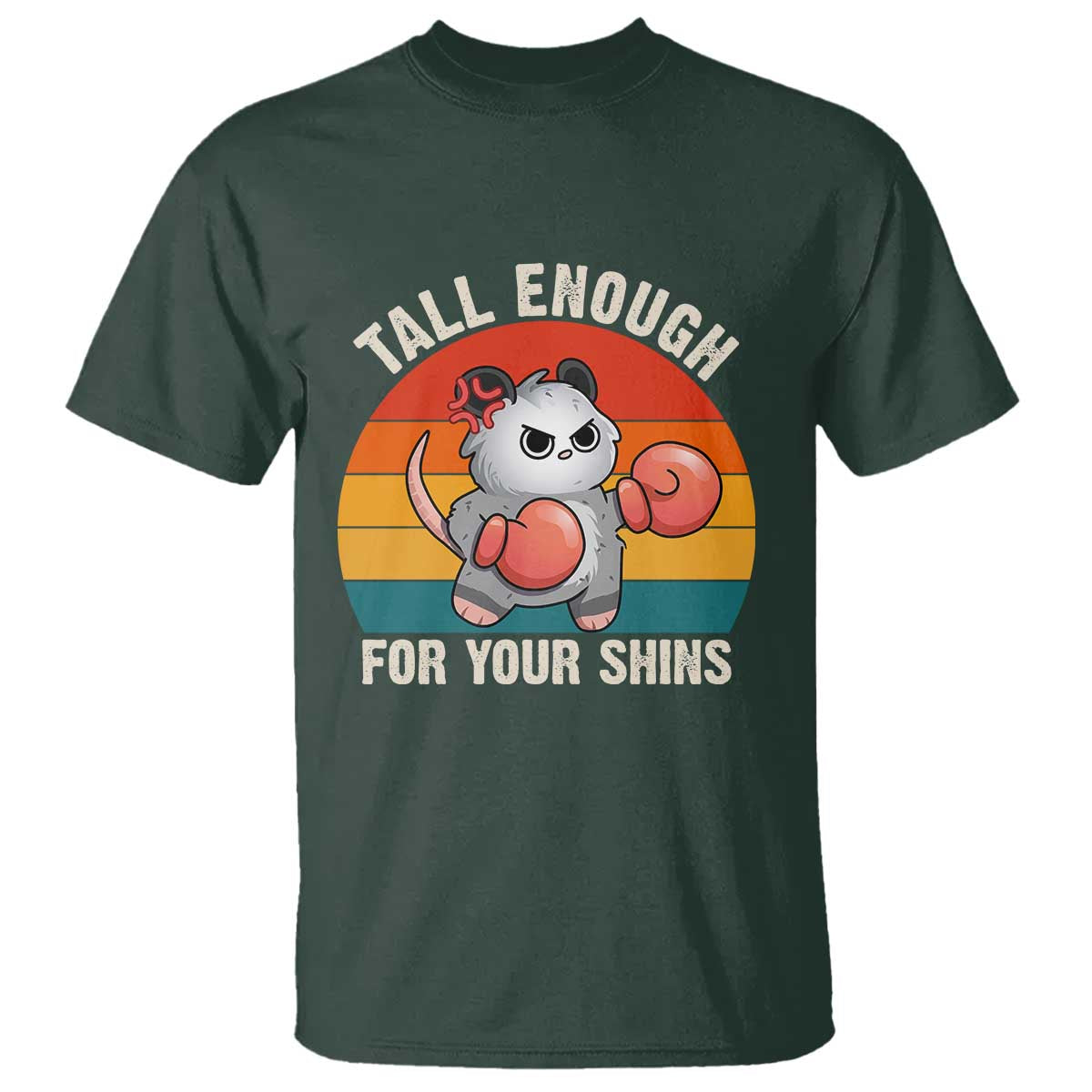 Tall Enough For Your Shins T Shirt Funny Possum Meme