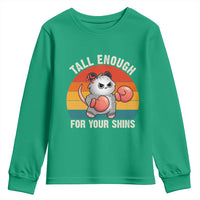 Tall Enough For Your Shins Youth Sweatshirt Funny Possum Meme