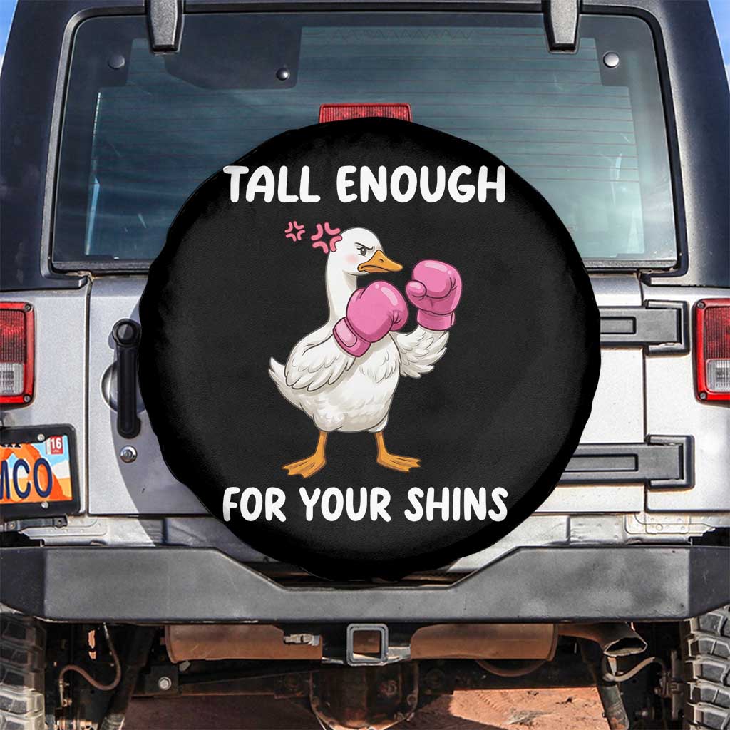 Tall Enough For Your Shins Spare Tire Cover Funny Goose Sarcastic Meme