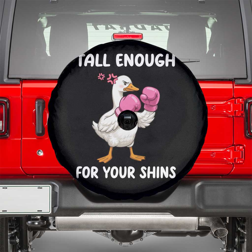 Tall Enough For Your Shins Spare Tire Cover Funny Goose Sarcastic Meme