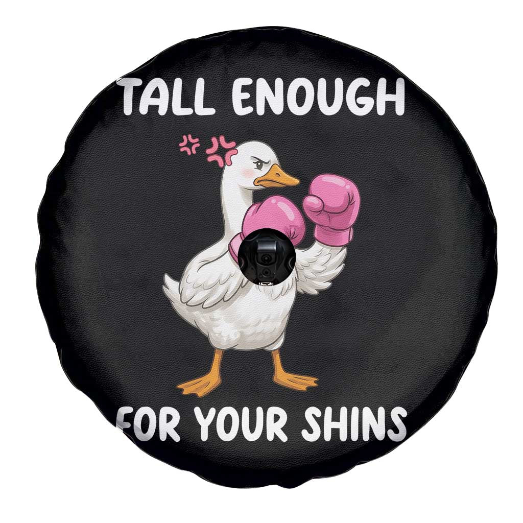 Tall Enough For Your Shins Spare Tire Cover Funny Goose Sarcastic Meme