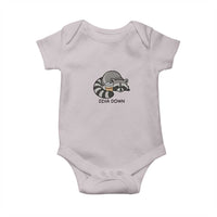 Diva Down Baby Onesie Funny Raccoon Relaxed
