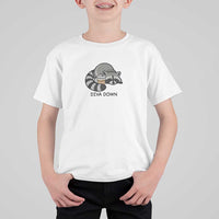 Diva Down T Shirt For Kid Funny Raccoon Relaxed