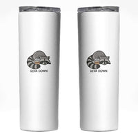 Diva Down Skinny Tumbler Funny Raccoon Relaxed