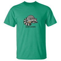 Diva Down T Shirt Funny Raccoon Relaxed