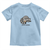 Diva Down Toddler T Shirt Funny Raccoon Relaxed