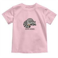 Diva Down Toddler T Shirt Funny Raccoon Relaxed