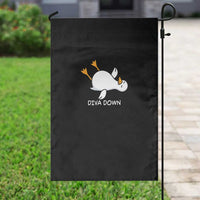 Diva Down Silly Goose Garden Flag Funny Sarcastic Animal Meme