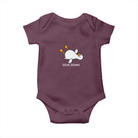 Diva Down Silly Goose Baby Onesie Funny Sarcastic Animal Meme