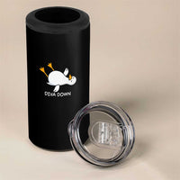 Diva Down Silly Goose 4 in 1 Can Cooler Tumbler Funny Sarcastic Animal Meme