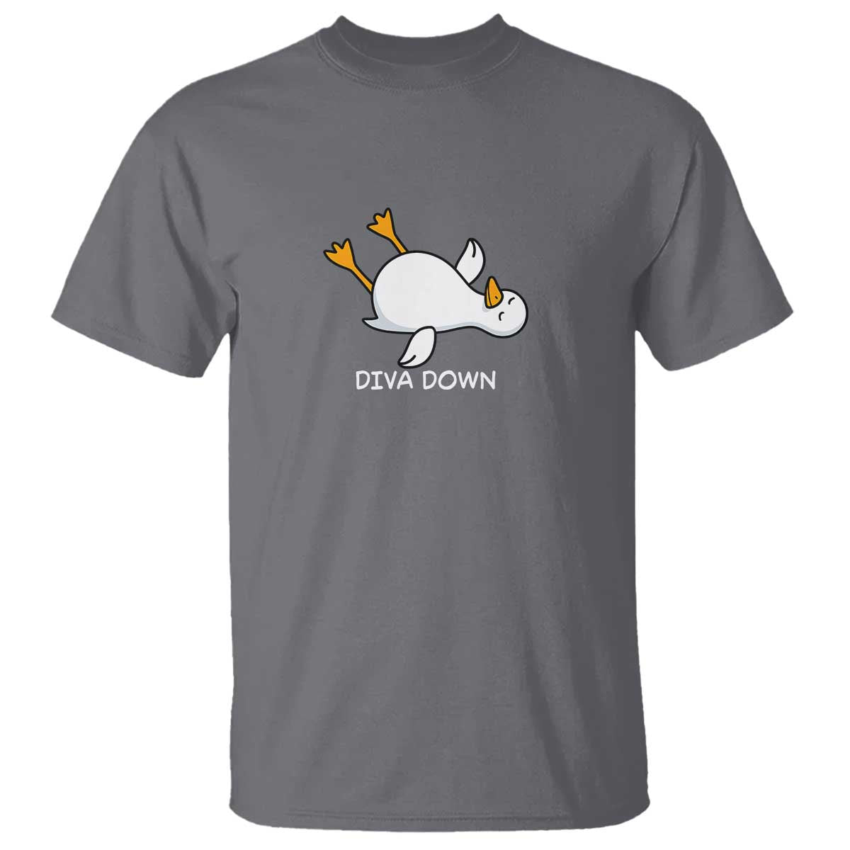 Diva Down Silly Goose T Shirt Funny Sarcastic Animal Meme