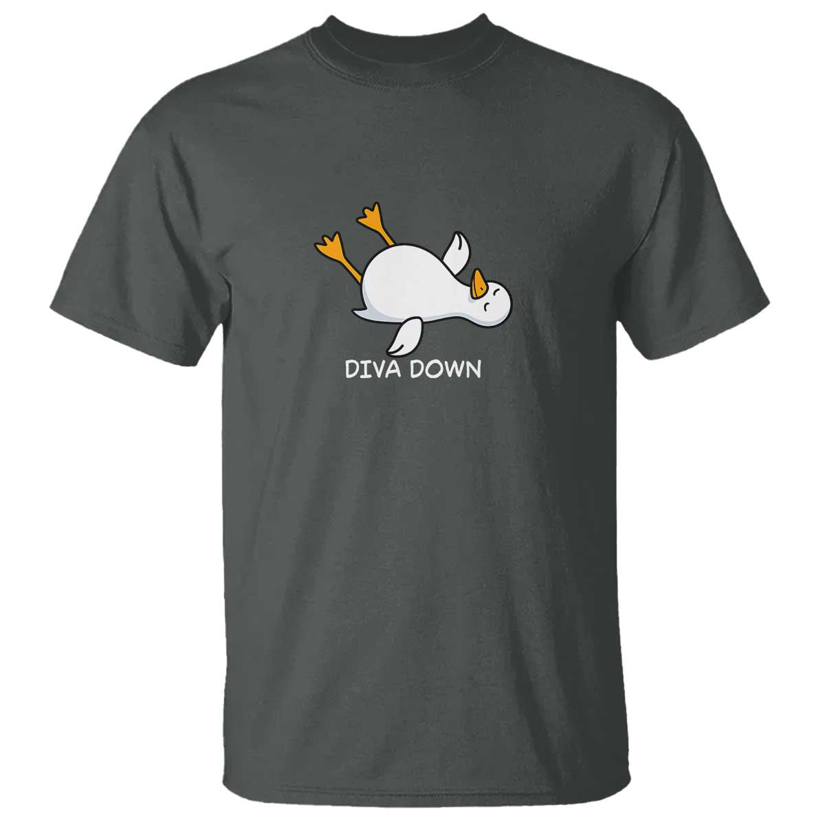 Diva Down Silly Goose T Shirt Funny Sarcastic Animal Meme