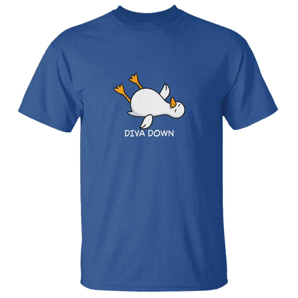 Diva Down Silly Goose T Shirt Funny Sarcastic Animal Meme
