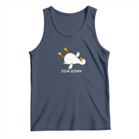 Diva Down Silly Goose Tank Top Funny Sarcastic Animal Meme