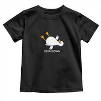 Diva Down Silly Goose Toddler T Shirt Funny Sarcastic Animal Meme