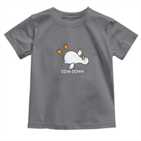 Diva Down Silly Goose Toddler T Shirt Funny Sarcastic Animal Meme