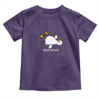 Diva Down Silly Goose Toddler T Shirt Funny Sarcastic Animal Meme