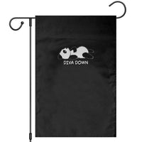 Diva Down Garden Flag Funny Lazy Panda Meme