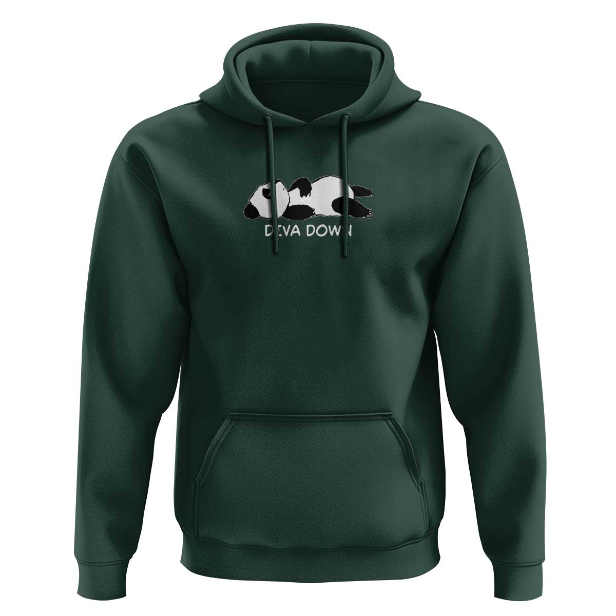 Diva Down Hoodie Funny Lazy Panda Meme